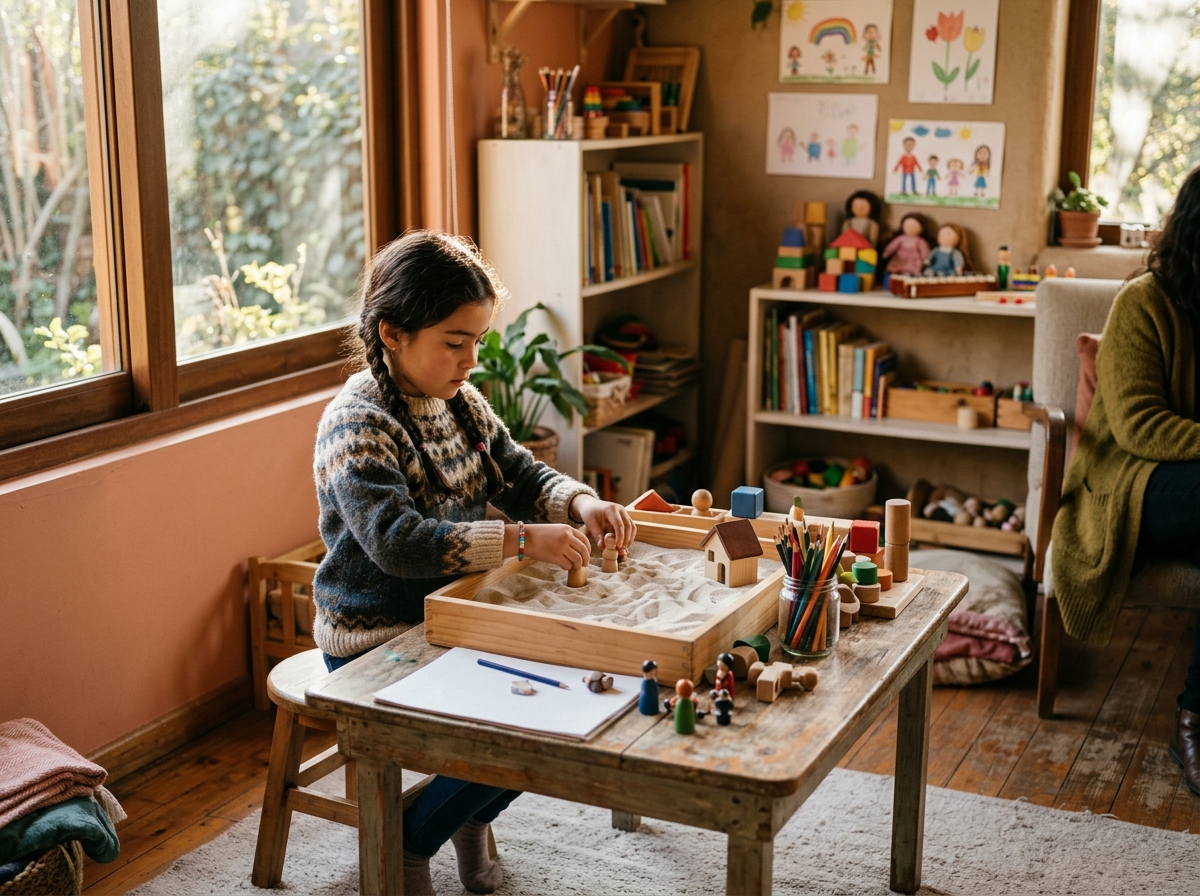 Psicoterapia a niños, niñas y adolescentes - Consulta presencial y online